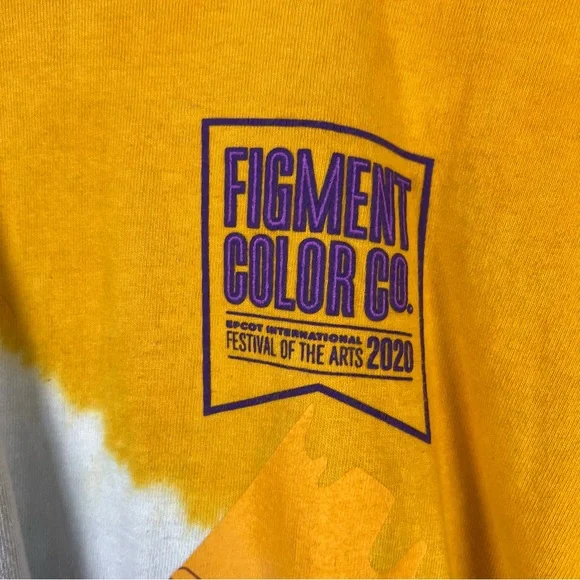Disney Epcot Festival Of The Arts 2020 Figment Color Co Spirit Jersey Medium - Picture 4 of 7